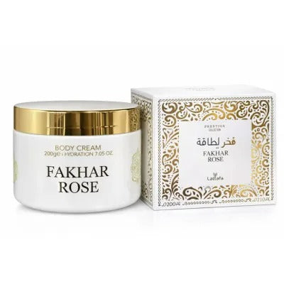 Fakhar Rose Body Cream 200g