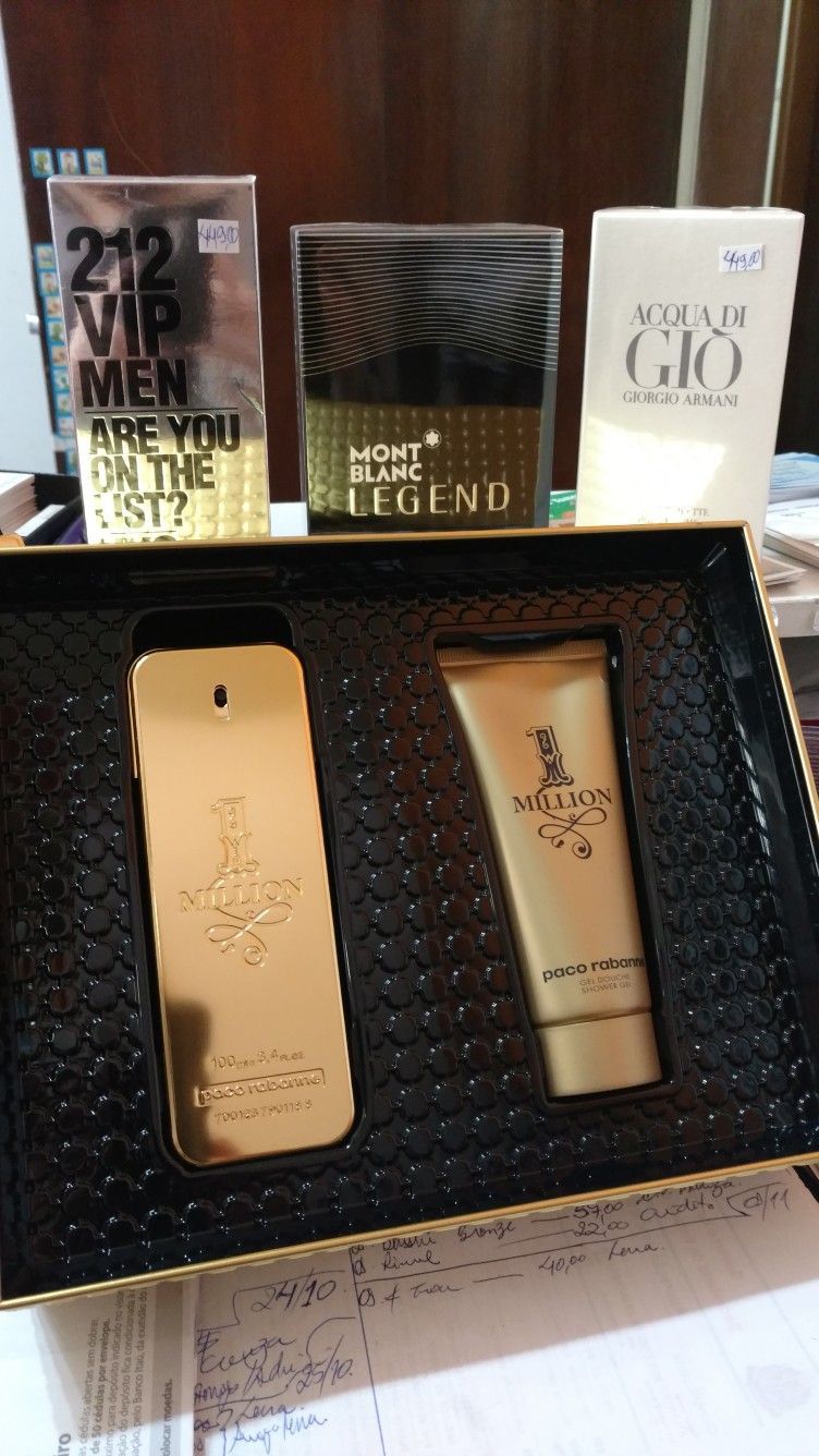 Kit Paco Rabanne 1 Million EDT 100ml + Shower Gel Masculino