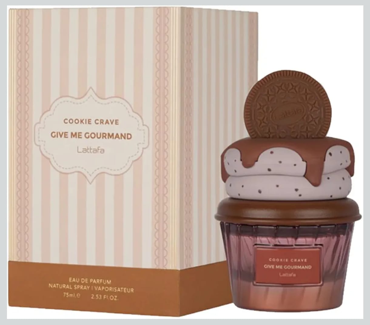 Perfume Lattafa Cookie Crave Give Me Gourmand 100ml