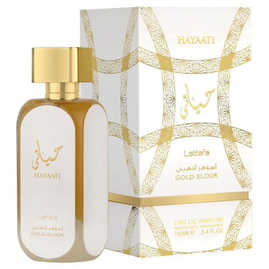 Perfume Lattafa Hayaati Gold Elixir Eau de Parfum Unissex 100ml