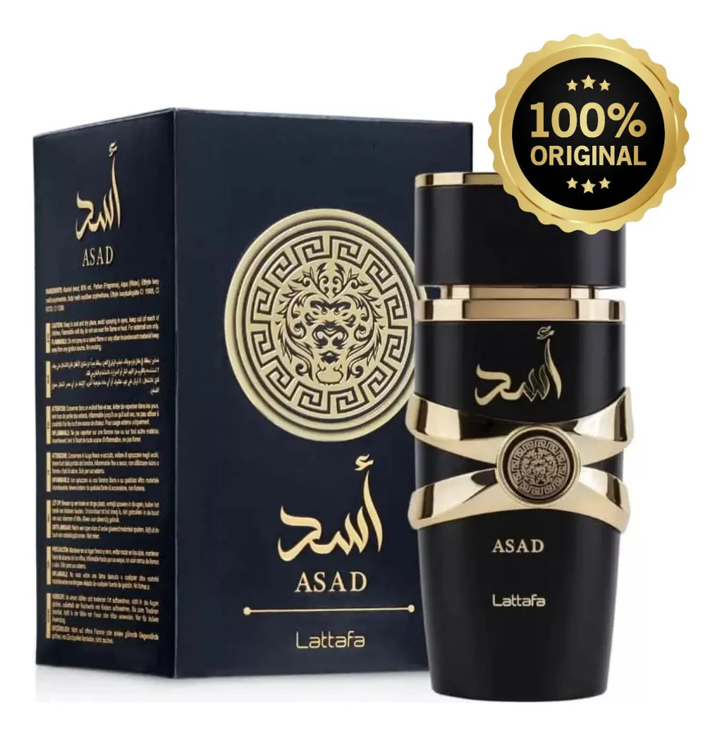 Perfume Árabe Masculino Lattafa Asad Eau de Parfum 100ml